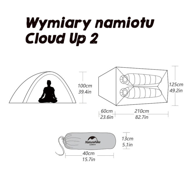 namiot naturehike cloud up 2
