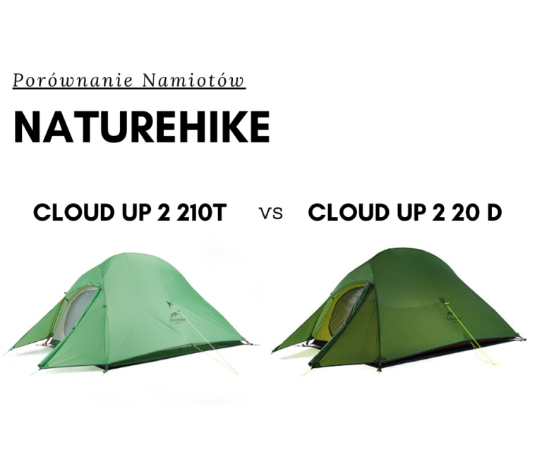 Naturehike Cloud Up 2 20D vs 210T – czym różnią się wersje tego namiotu?