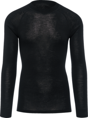 Koszulka termoaktywna męska Merino Warm Thermowave Black