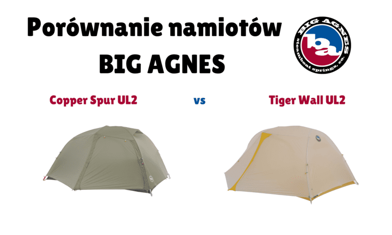 Porównanie popularnych modeli namiotów Big Agnes: Copper Spur UL2 vs Tiger Wall UL2
