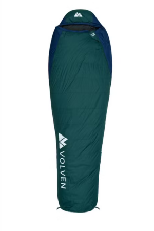 Śpiwór Puchowy Volven Polaris EVO ZIELONY lewy